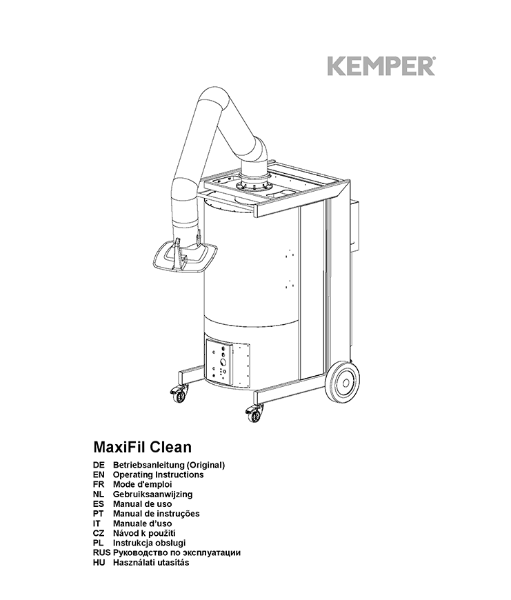 KEMPER MaxiFil clean