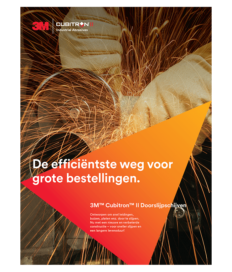 3M™ Cubitron™ II Doorslijpschijven 