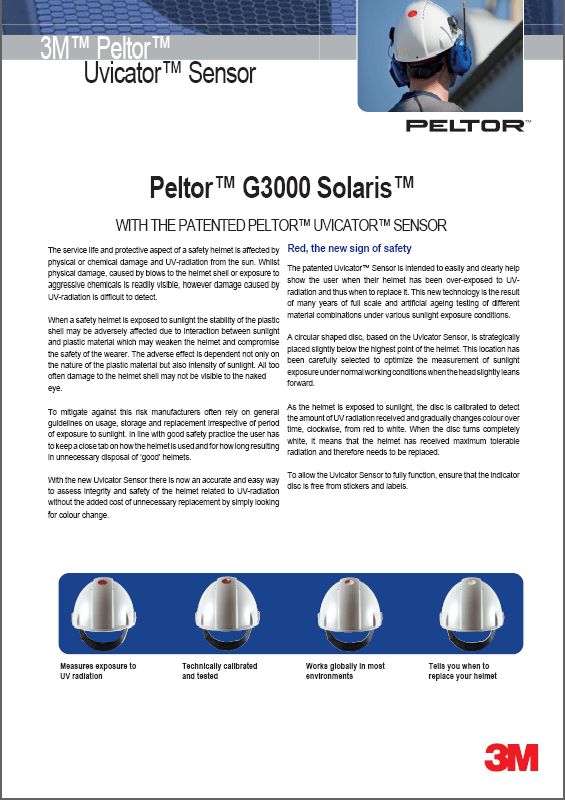 3M™ G3000 Veiligheidshelm 