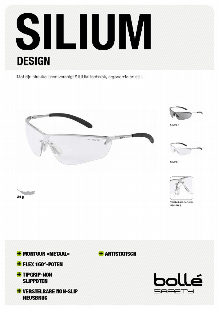 BOLLÉ Safety SILIUM