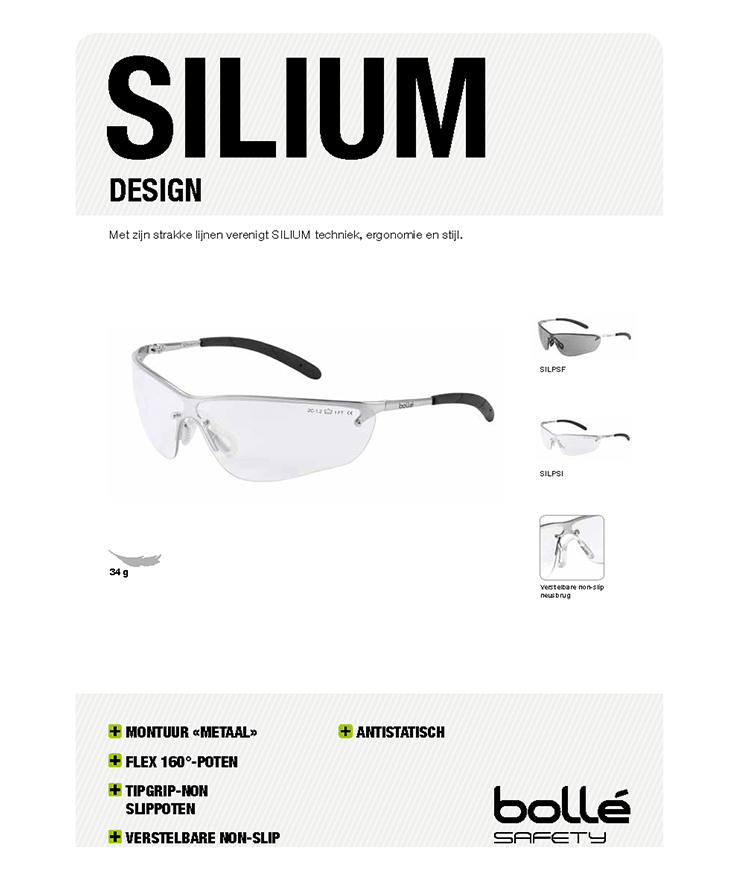 BOLLÉ Safety SILIUM