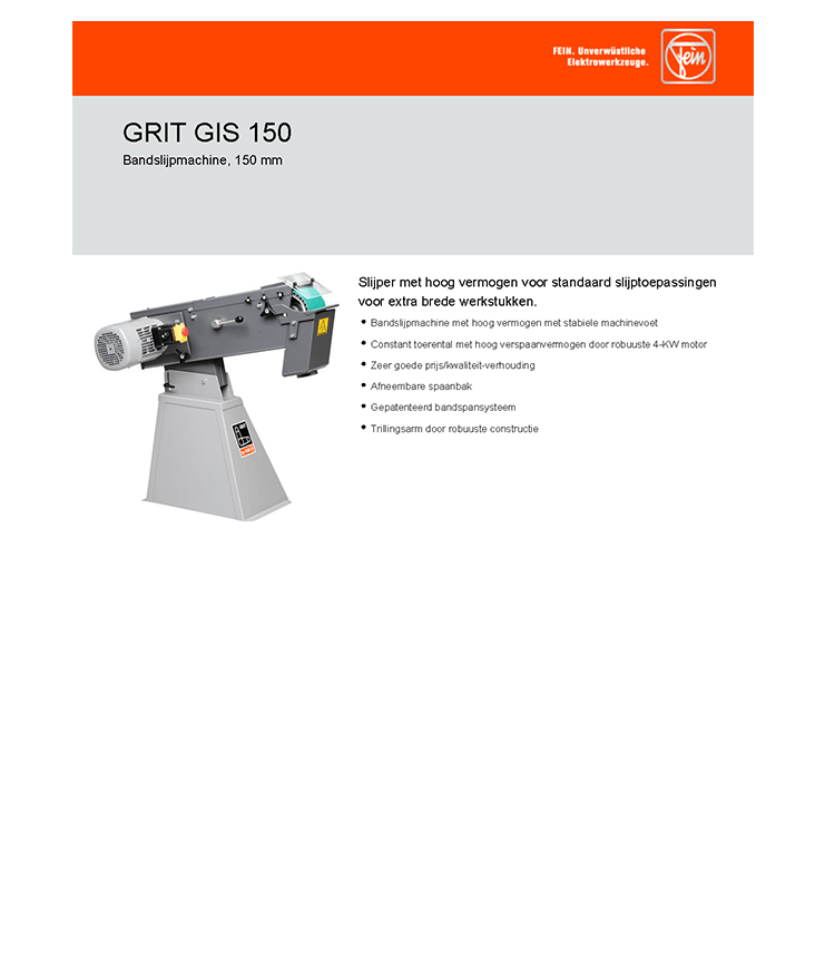Fein GRIT GIS 150