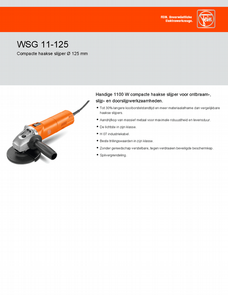 WSG 11-125 