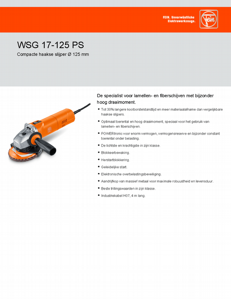 WSG 17-125 PS