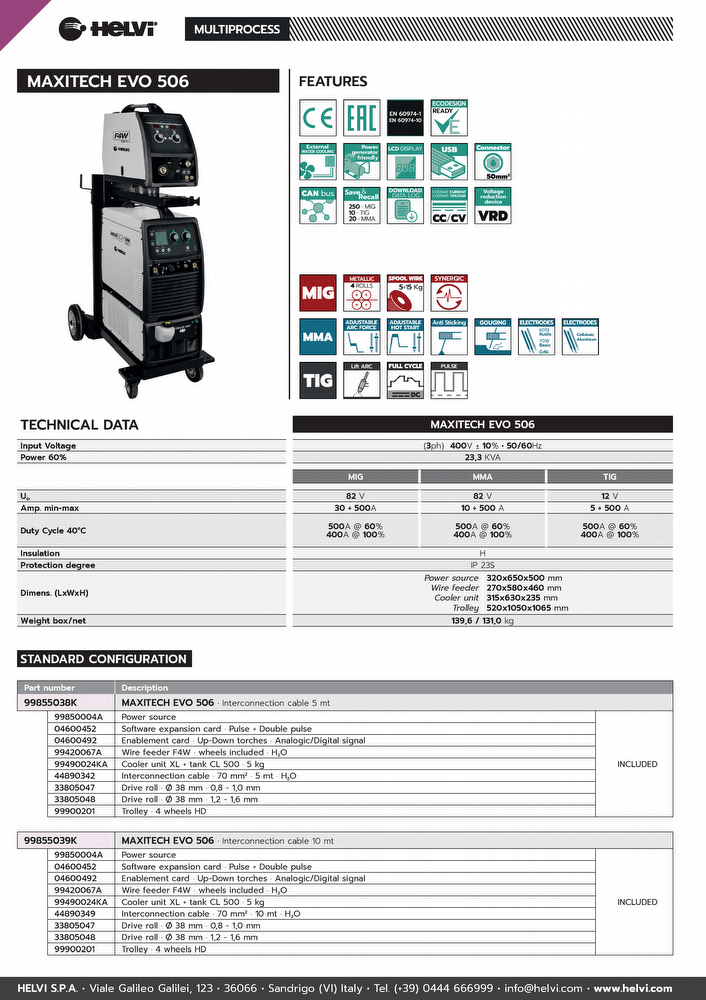Helvi MAXITECH EVO 506