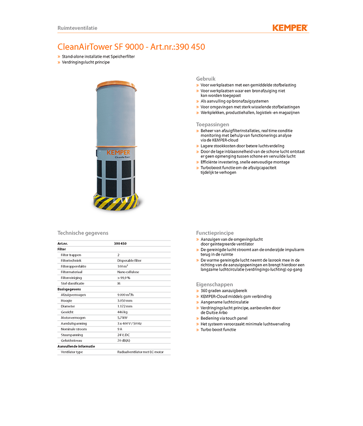 KEMPER CleanAirTower