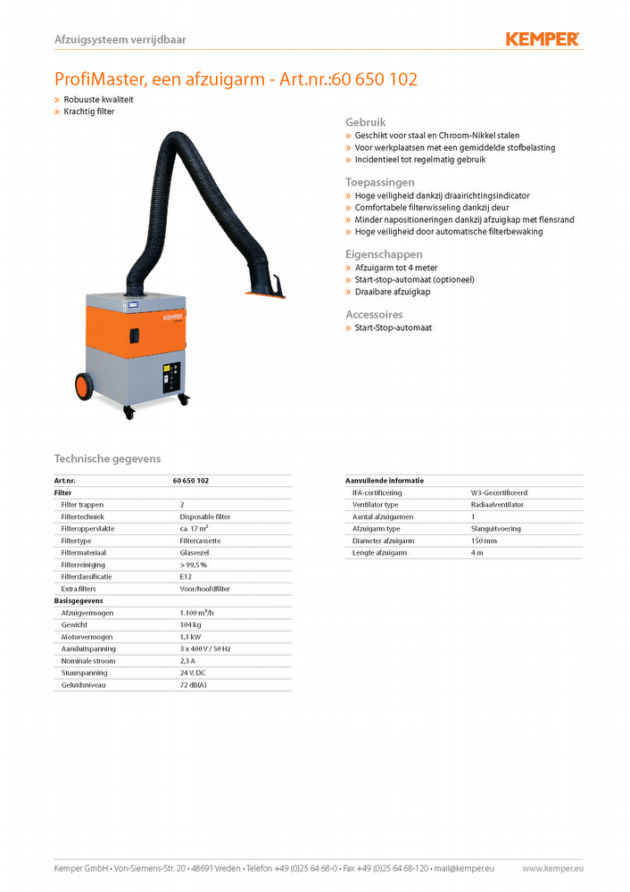 KEMPER ProfiMaster