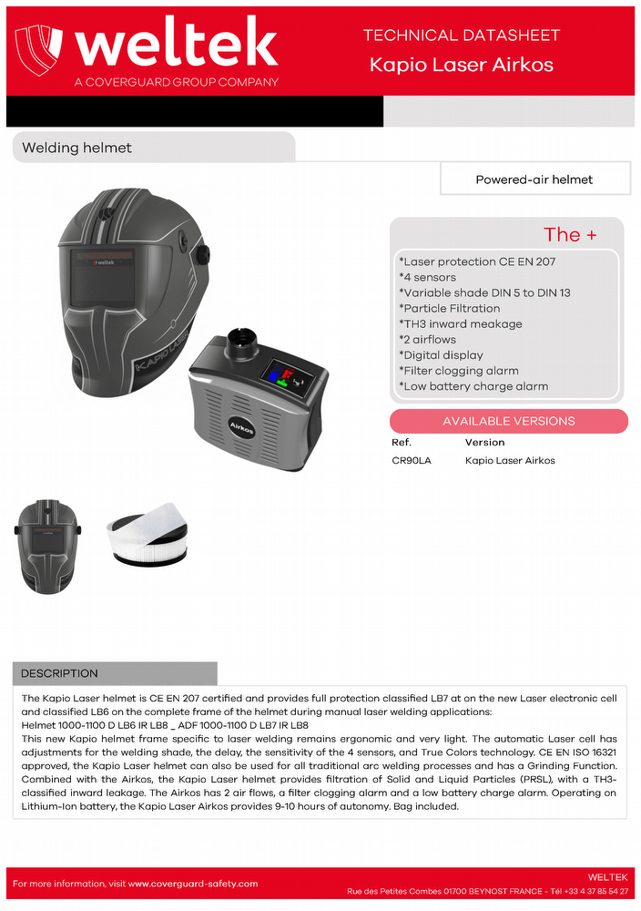 Weltek Kapio Laser Airkos 