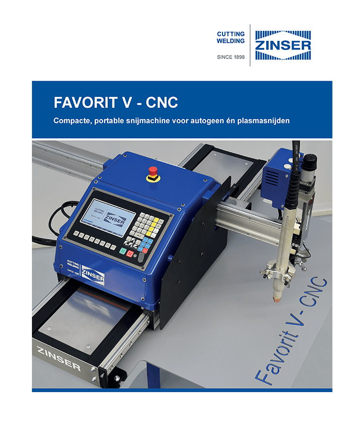 Zinser portable snijmachine Favorit V
