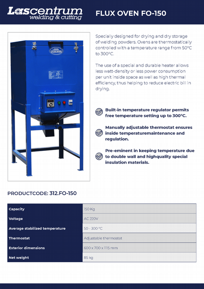 Fluxoven FO-150