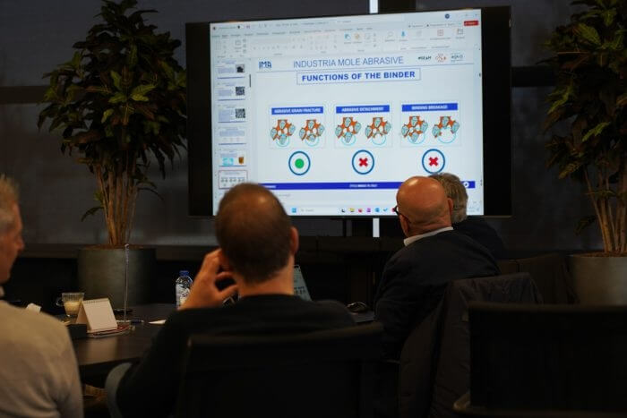 Kennissessie van IMA Abrasivi