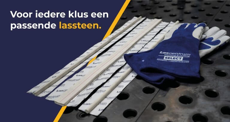 Voor iedere klus een passende lassteen