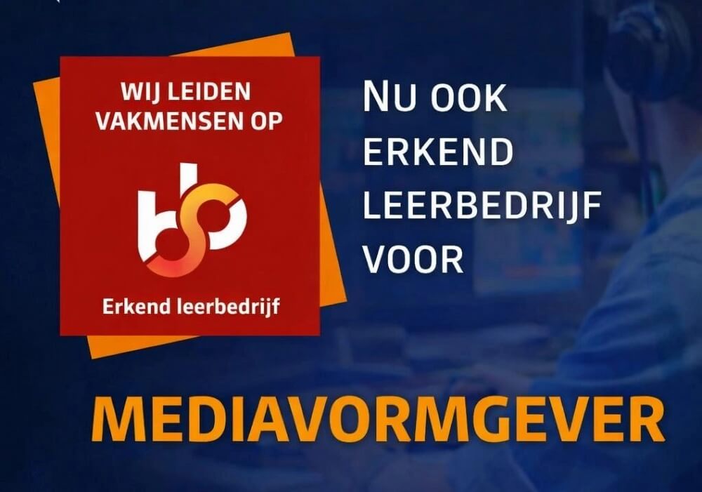 Lascentrum is erkend als werk- en leerbedrijf voor Mediavormgever