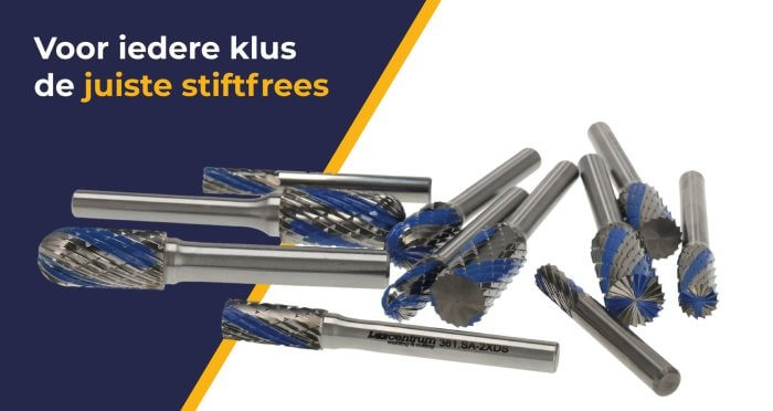 Voor Iedere klus de juiste striftfrees