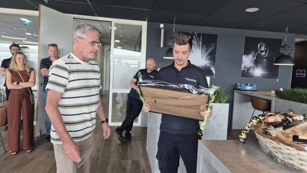 Wilco 12,5 jaar in dienst bij Lascentrum 
